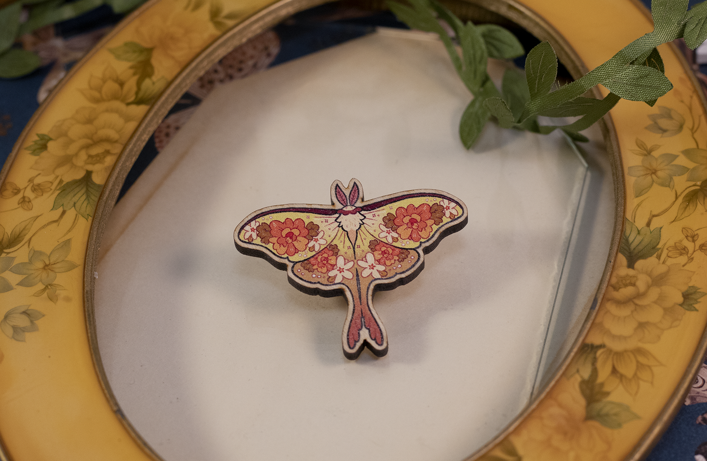 MOTHS Wooden Pins