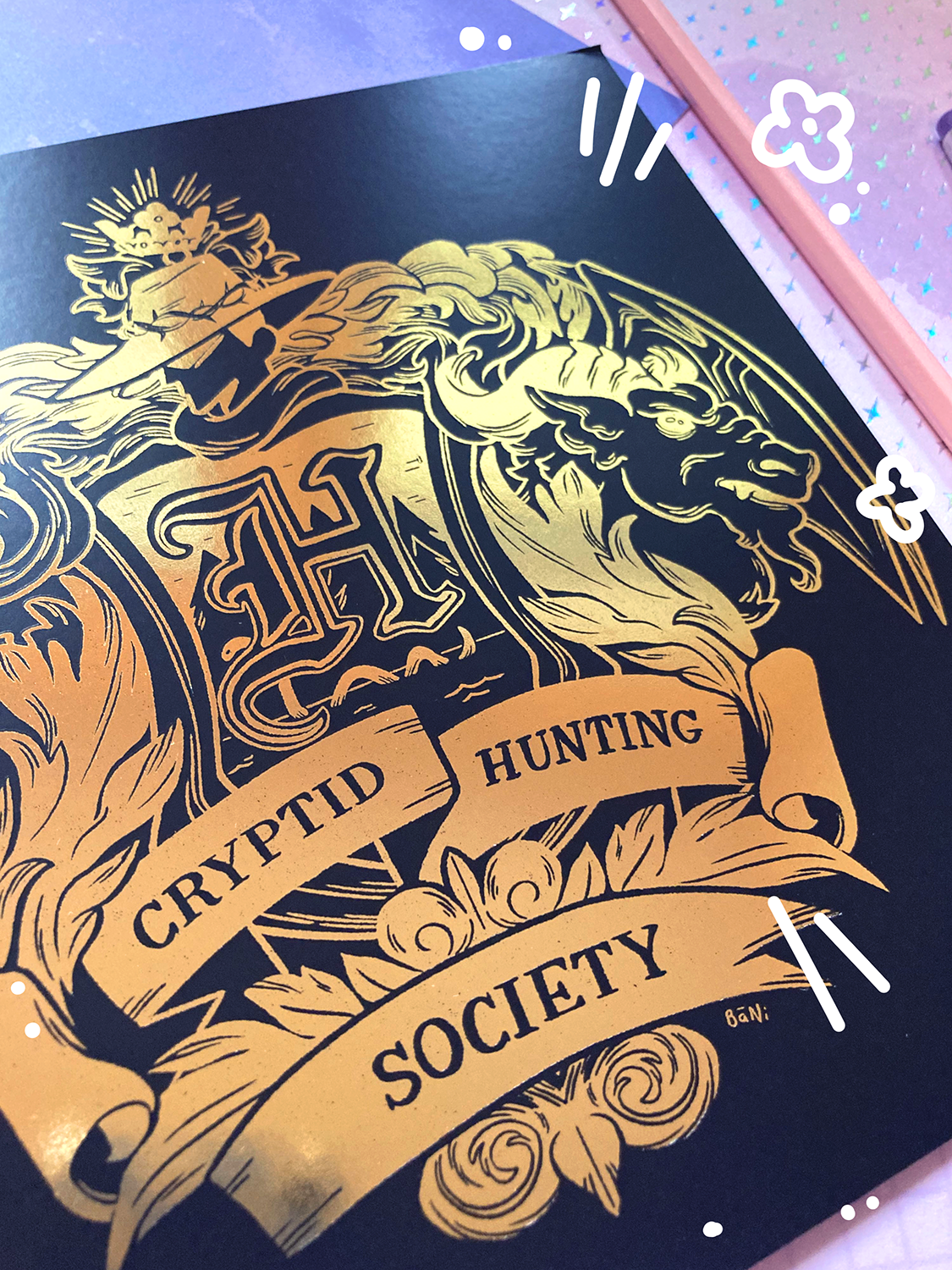 CRYPTID HUNTER Foil Print