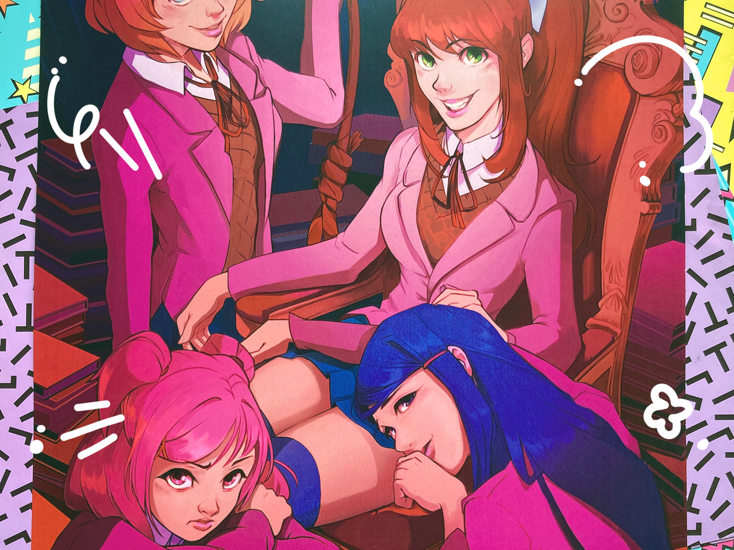 DOKI DOKI Litterature Club Print