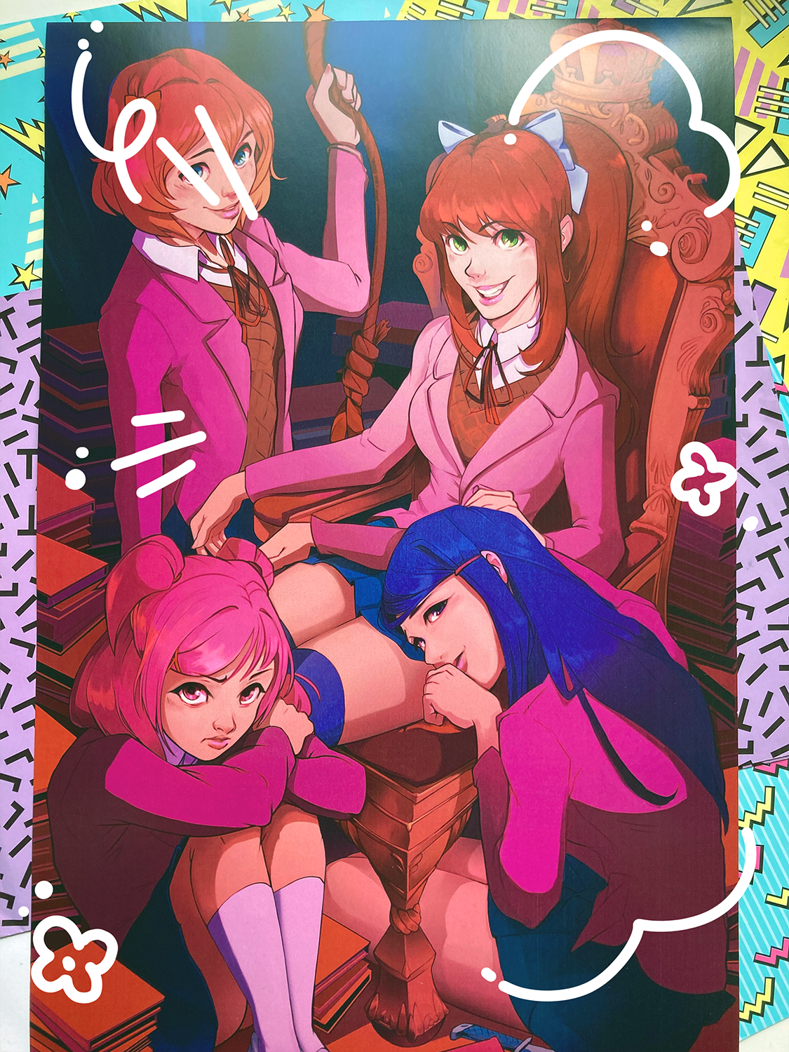 DOKI DOKI Litterature Club Print